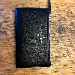 Kate Spade Black Leather Wallet